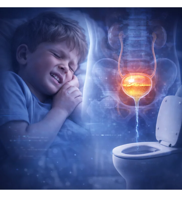 Are lower urinary tract conditions more common in children with sleep bruxism?