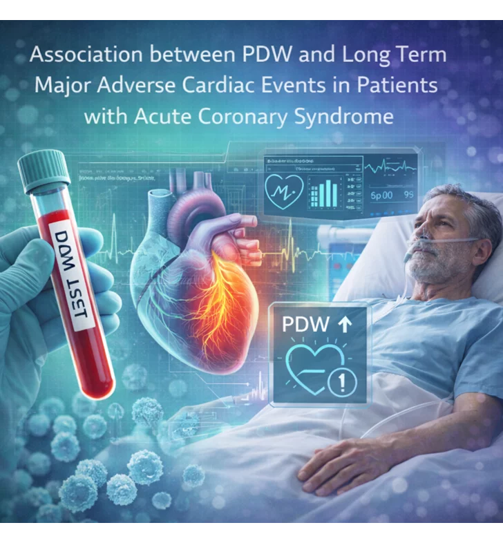 Association between PDW and Long Term Major Adverse Cardiac Events in Patients with Acute Coronary Syndrome