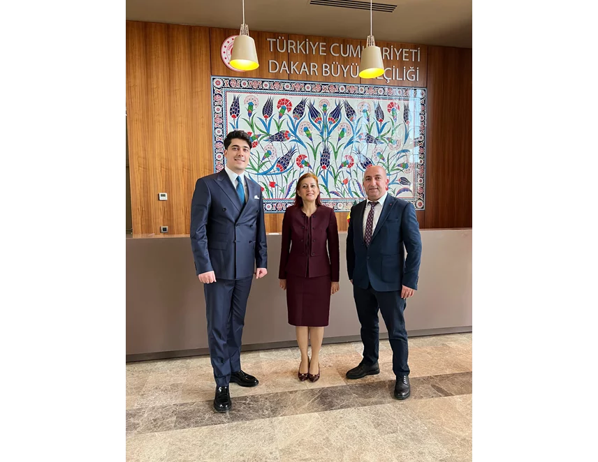 Başkent Konya Visits Turkish Embassy in Dakar to Boost Healthcare Cooperation