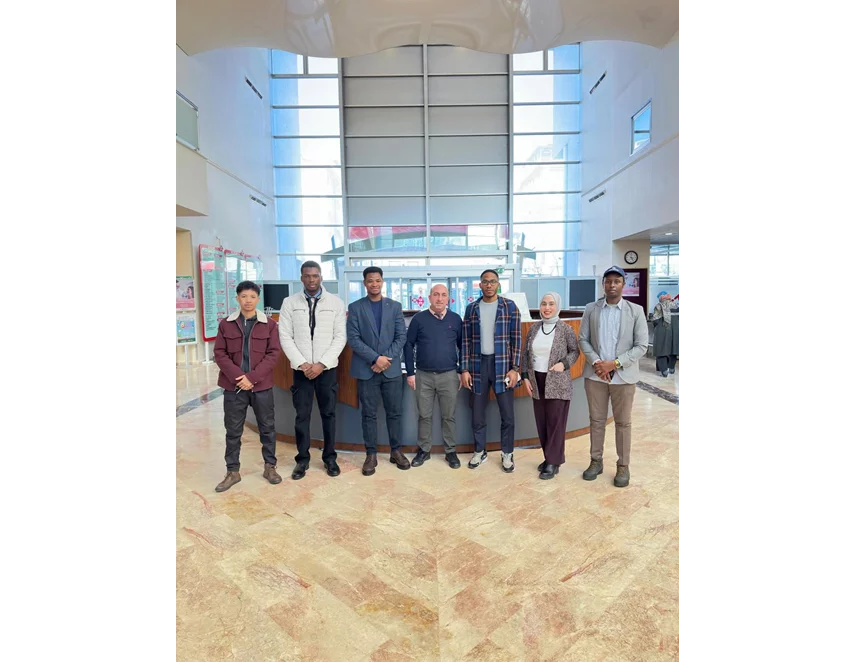 مستشفى جامعة باشكنت – قونية يستقبل وفدًا من الطلاب الأفارقة من تجمع Afro Konya