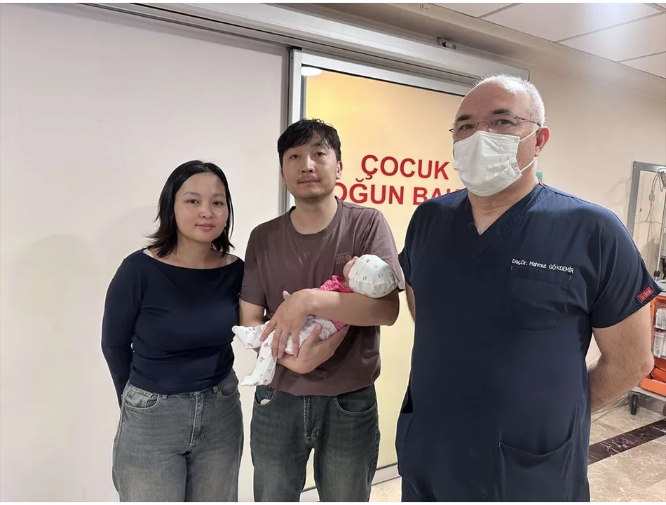 Hope Beyond Borders: Complex Surgery Saves Mongolian Infant at Başkent Konya Hospital