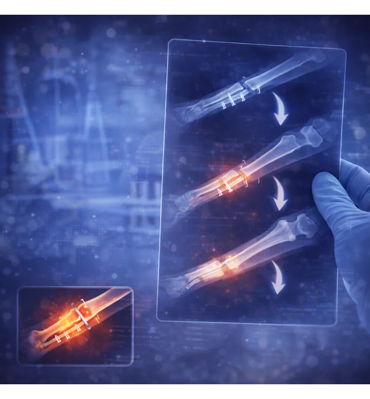 long-bone healing: An experimental animal study with radiological outcomes