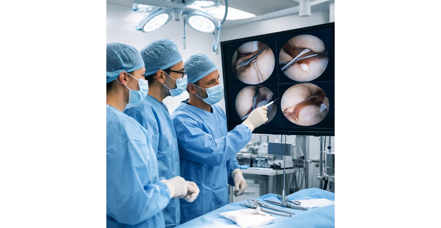 تنظير مفصل الكتف